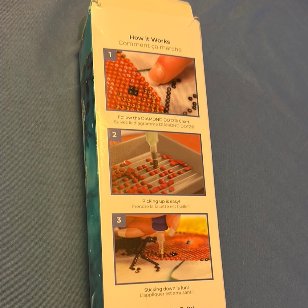NIB Diamond Dotz Baby Tiger 🐅 Roly Poly Diamond Facet Art Kit DIY 🖼️ - Picture 6 of 16